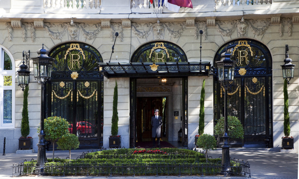 Hotel Ritz Entrance