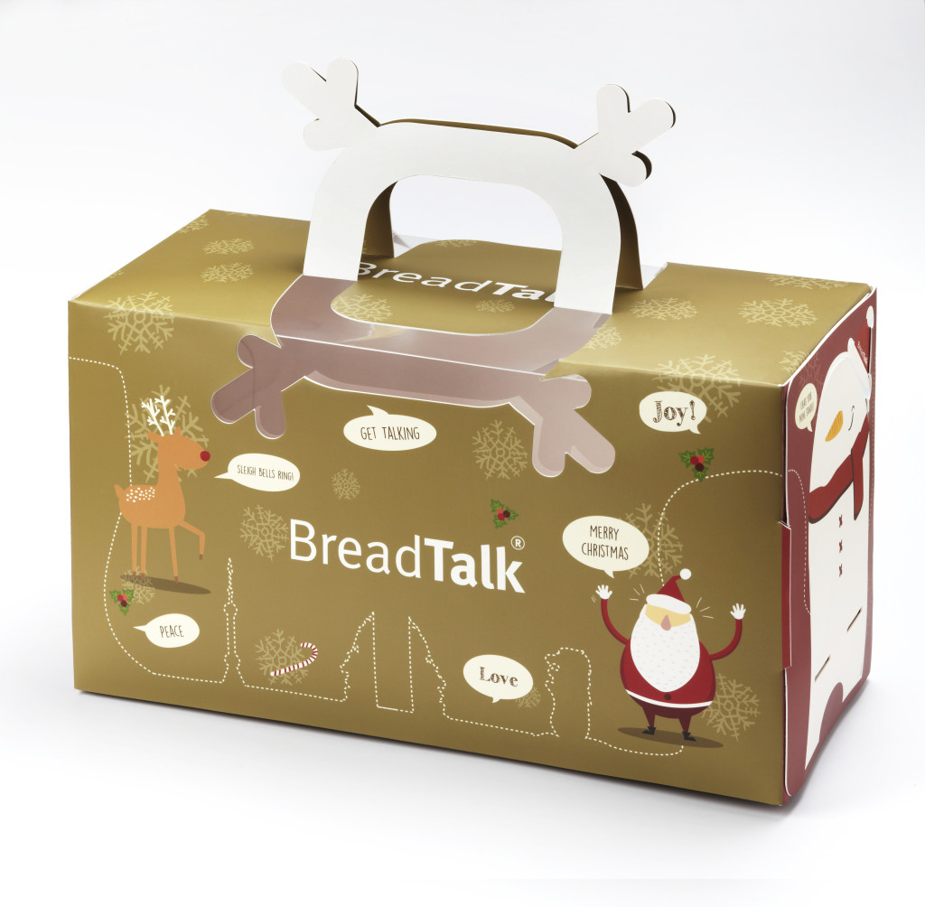 BreadTalk Log Cake Box