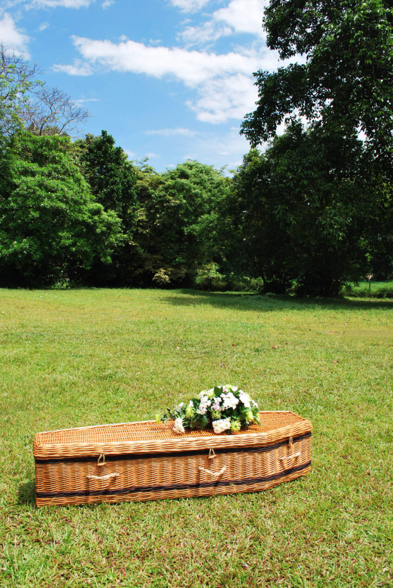 Ang Chin Moh's ecofriendly willow caskets